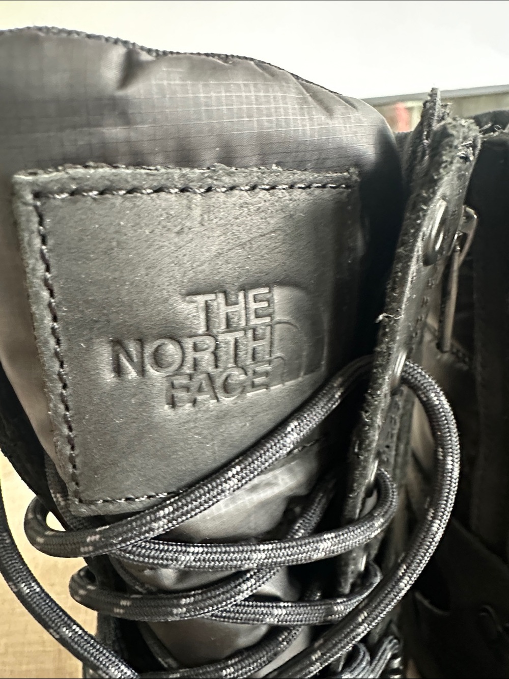 The North Face Black Quilted Shaft Waterproof Lace-Up Boots - Picture 10 of 10